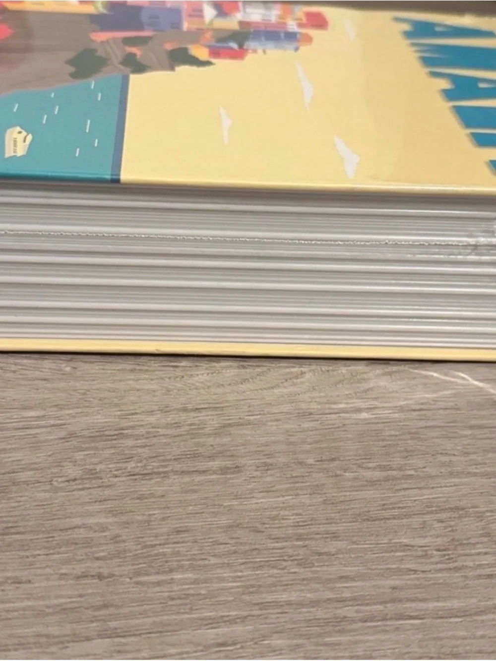 Amalfi BookSafe in Yellow and Teal 5” x 9” NWT